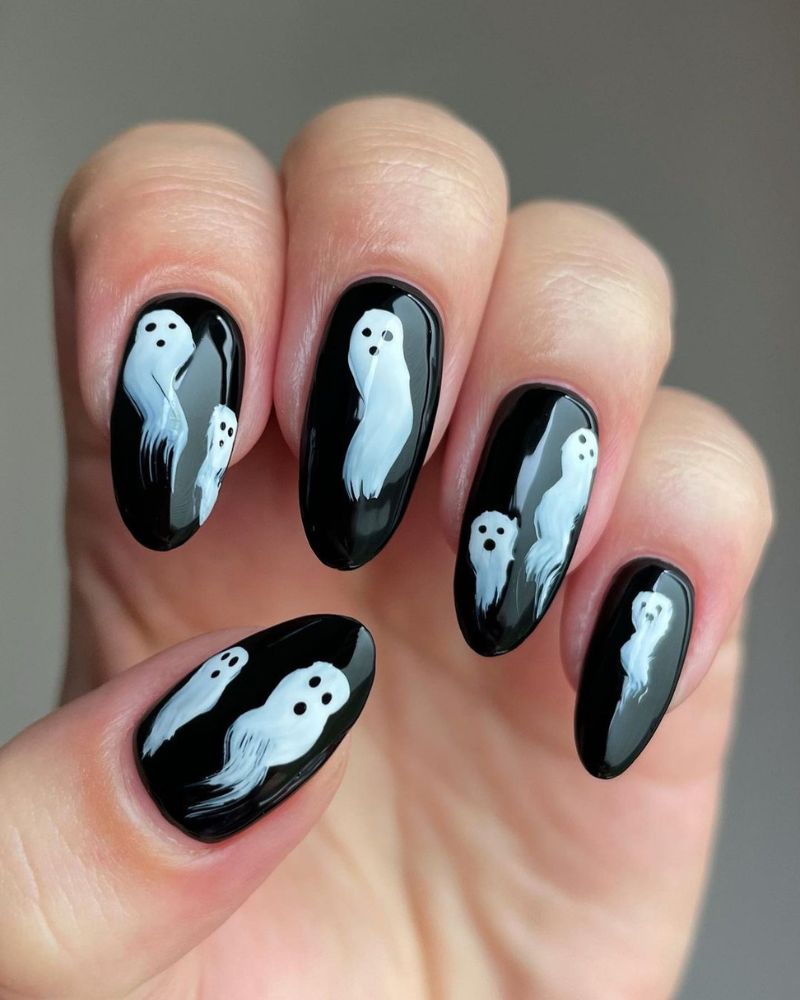 Ghosts in the dark nails