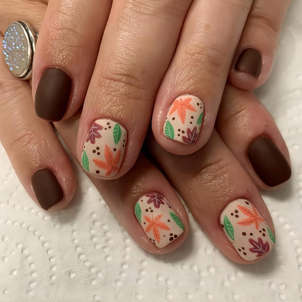 The Browny Fall Nails