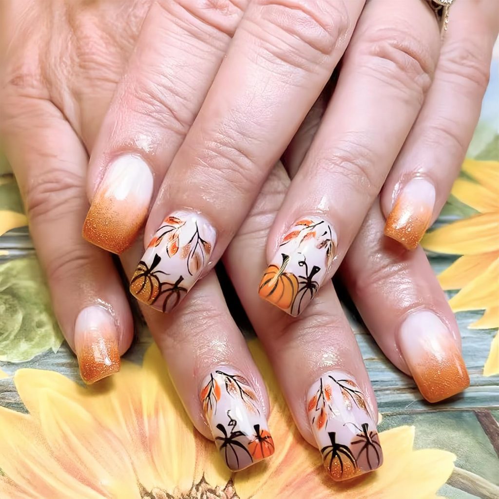 Another Pumpkin Nails, Because Why Not ?
