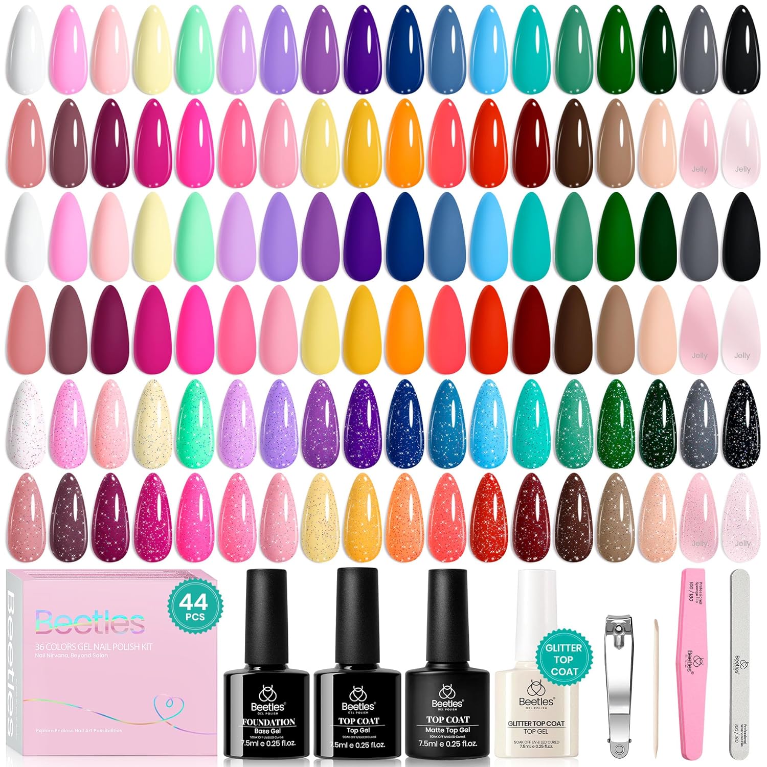 Gel nails polish